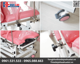Bàn Khám Sản Điều Khiển Bằng Điện Giá Rẻ - Thiết Bị Sản Khoa Hiện Đại 11 giường khám sản tự động