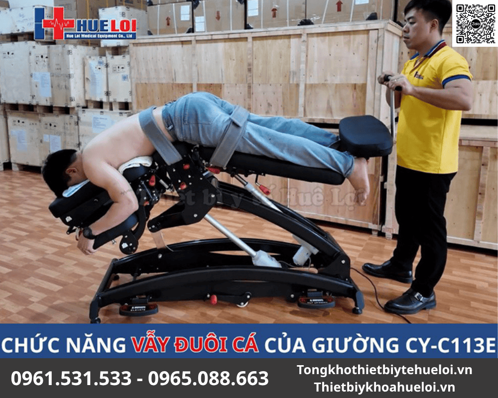 Bàn Nắn Chỉnh Cột Sống Chiropractic Điện Cao Cấp – Công Nghệ 3D 15 thiết bị nắn chỉnh cột sống