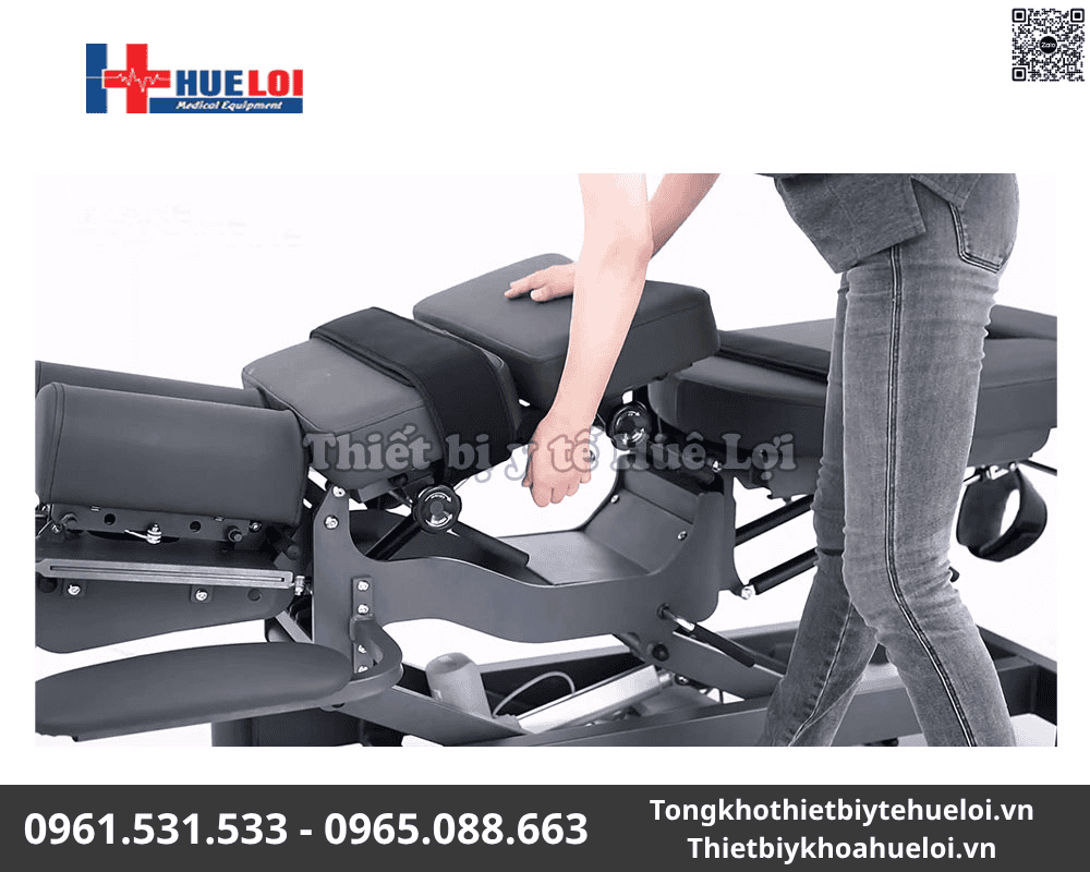Giường Tác Động Cột Sống Toàn Thân EL07B - Động Cơ TIMOTION 17 giá giường tác động cột sống EL07B