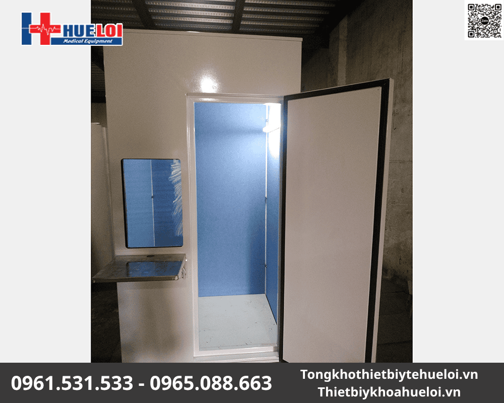 Phòng Cách Âm Đo Thính Lực Melison – Kết Cấu Thép Toàn Bộ Cao Cấp 14 phòng đo thính lực nhi khoa