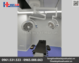 Đèn mổ treo trần 2 nhánh