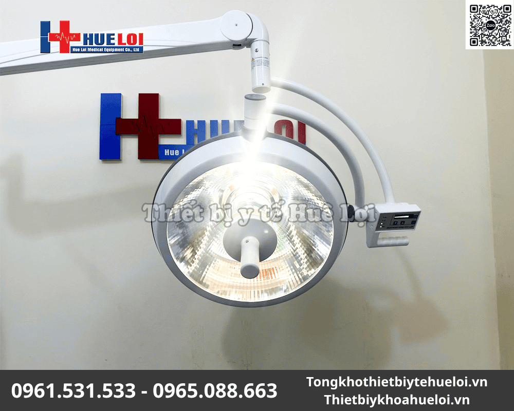 Đèn Phòng Mổ Treo Trần Giá Rẻ – Bóng Halogen Không Hắt Bóng 11 đèn mổ Halogen treo trần