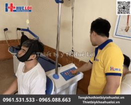 Giường Kéo Giãn Cột Sống YP-2009B Cao Cấp – 4 Piston 13 Giường kéo giãn