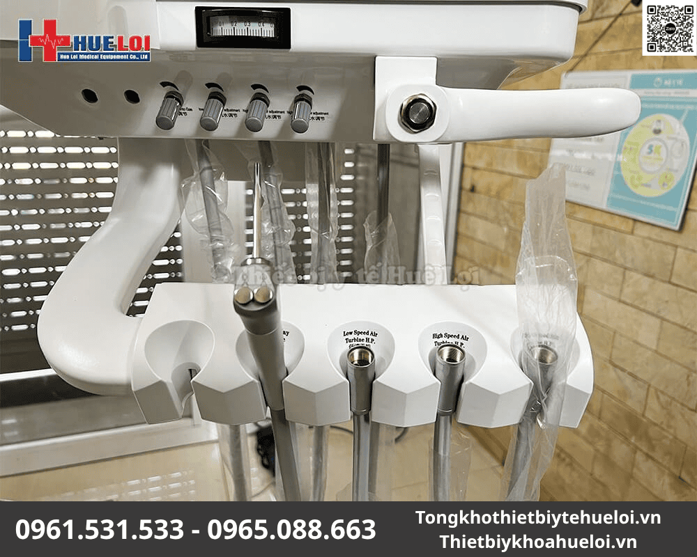 Ghế Nha Khoa Cao Cấp Denston - Hệ Thống Điều Trị Chuyên Nghiệp 8 thiết bị khám răng