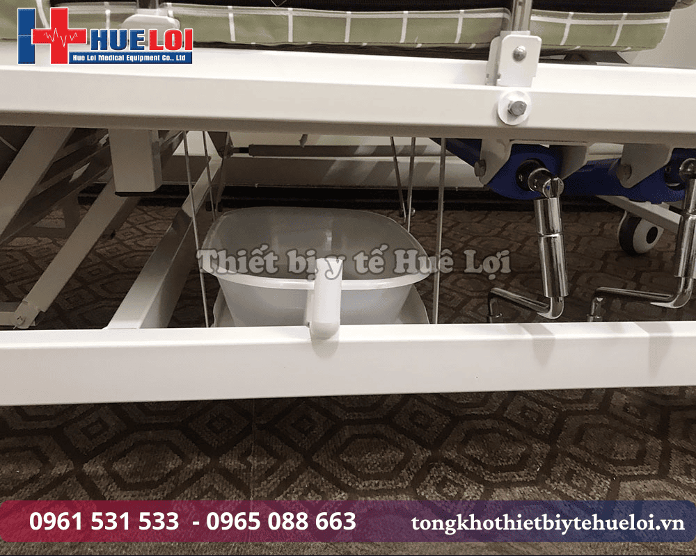 Giường Y Tế Đa Năng A01-II - Cải Tiến Hạ Chân Góc Nhỏ 13 Giường y tế đa năng có bô vệ sinh