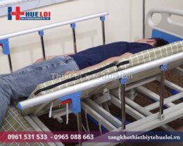 giường bệnh hỗ trợ lật nghiêng
