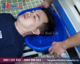 Giường y tế có chậu gội đầu
