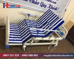 Giường y tế đa năng có bô vệ sinh