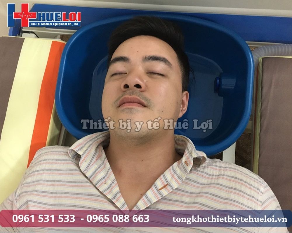 Giường y tế có chậu gội đầu
