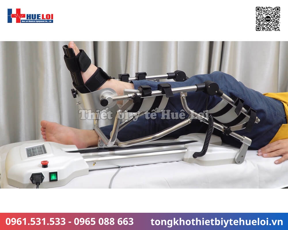 máy CPM tập thụ động khớp gối