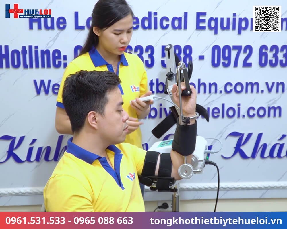 máy CPM tập phục hồi chức năng khớp vai và khớp khuỷu