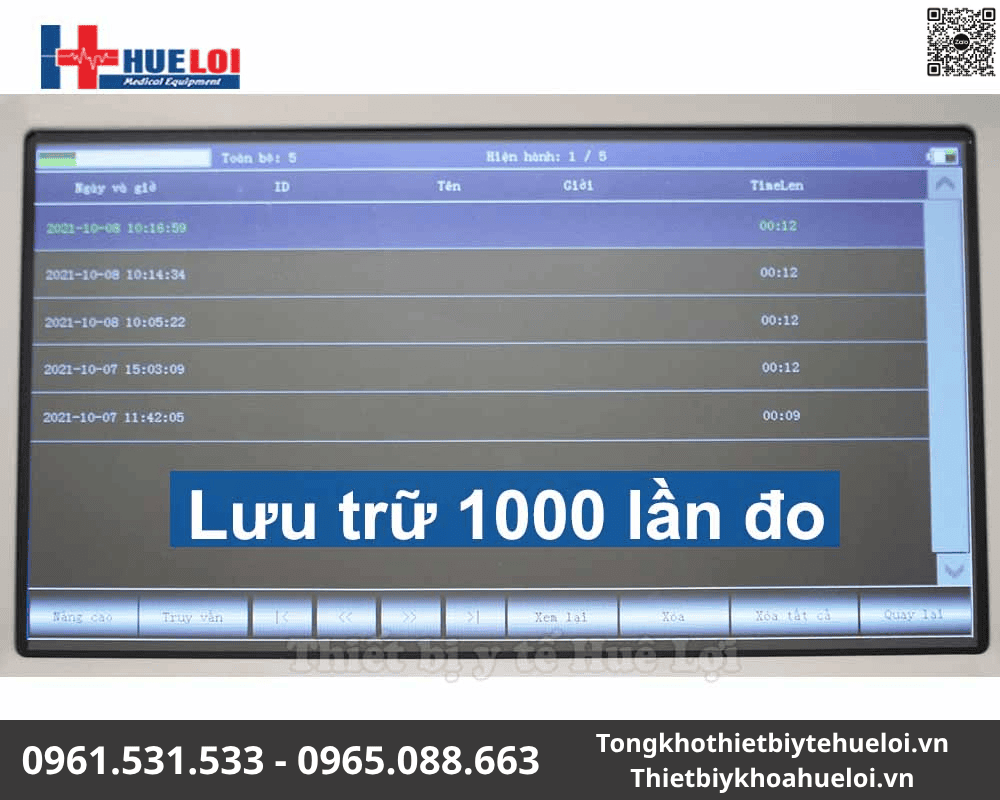 Máy điện tim 6 kênh Contec-600G | Màn hình cảm ứng 25 máy đo điện tim Contec