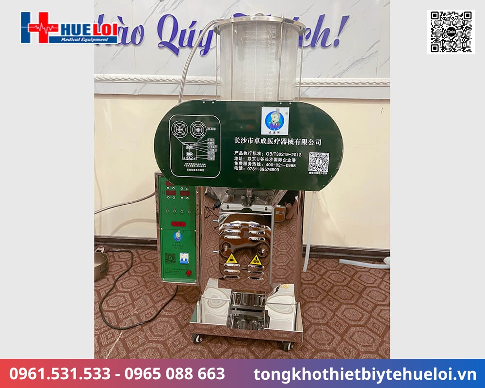 Máy sắc thuốc và đóng túi áp suất cao | Giải pháp YHCT hiện đại 15 máy đóng túi thuốc