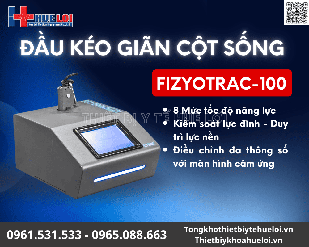 máy kéo giãn cột sống FIZYOTRAC-100