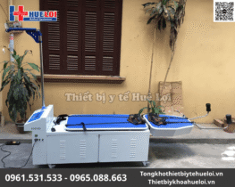 Giường Kéo Giãn Cột Sống YP-2009B Cao Cấp – 4 Piston 10 thiết bị kéo giãn cột sống