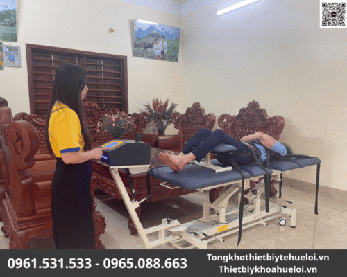 máy kéo giãn cột sống