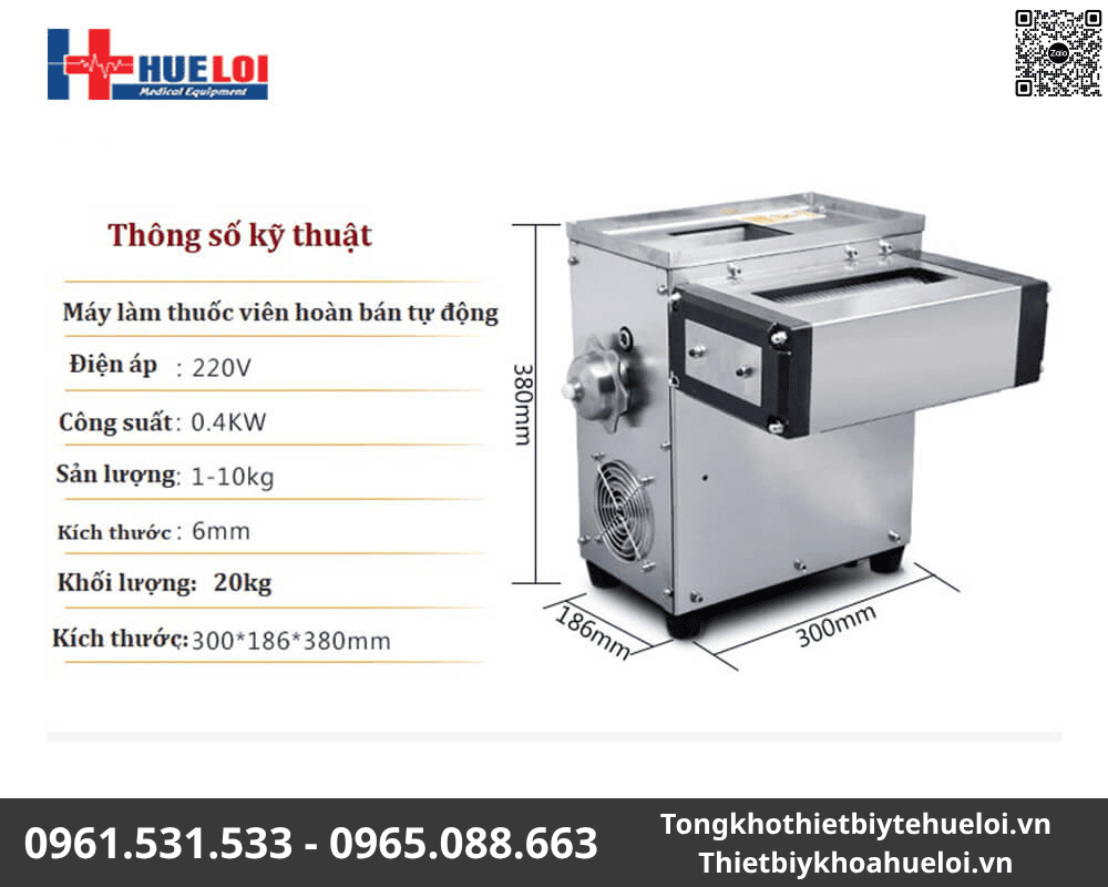 máy tạo viên hoàn