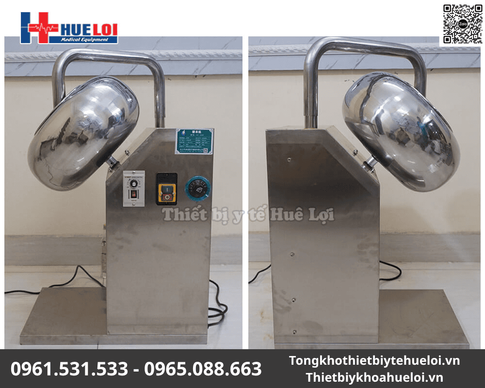 máy bao viên và đánh bóng thuốc