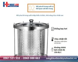 Máy Sắc Thuốc Đóng Gói Tự Động Loại 2 Nồi Đun Áp Suất Cao 13 nồi nấu dược liệu