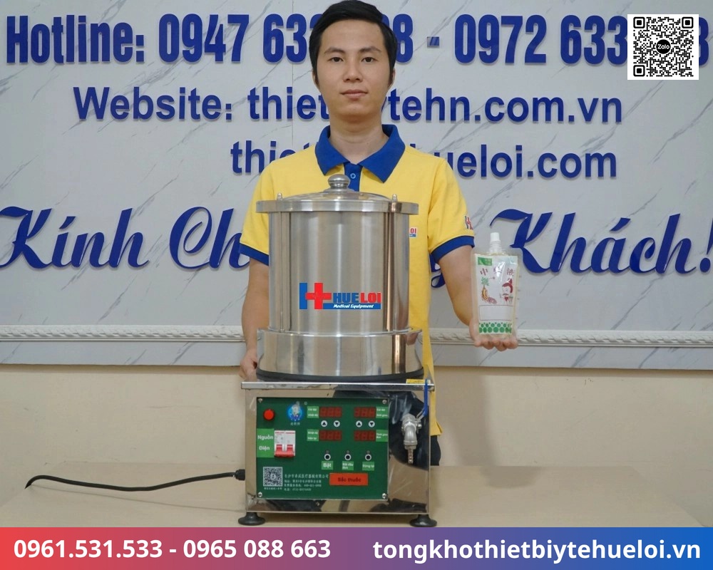 máy sắc thuốc tự động