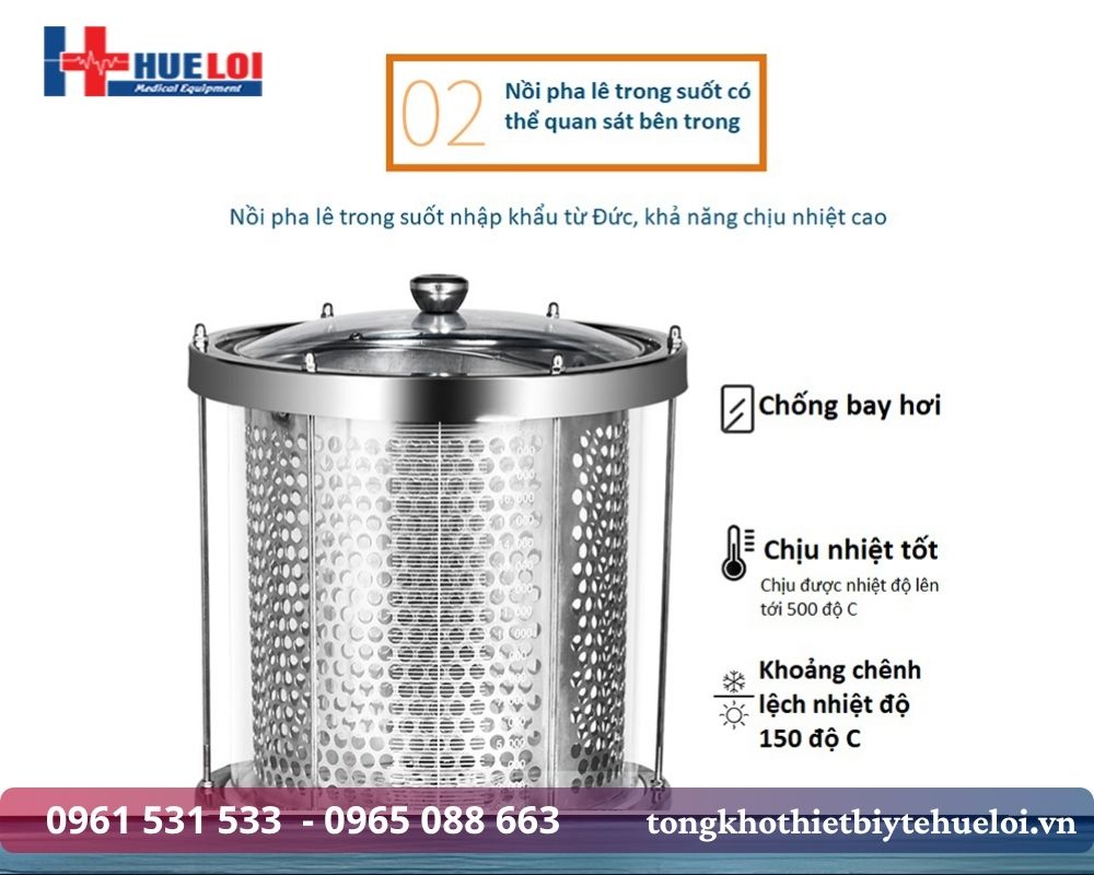 Máy Sắc Thuốc Đóng Gói Tự Động Loại 2 Nồi Đun Áp Suất Cao 19 nồi nấu dược liệu