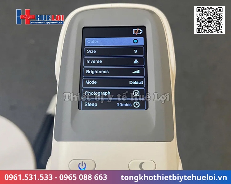 Máy tìm tĩnh mạch QV-600 | Giải pháp lấy ven chính xác 19 máy soi vein hồng ngoại QV-600