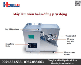 máy sản xuất thuốc hoàn