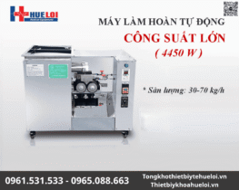 máy làm viên hoàn công suất lớn