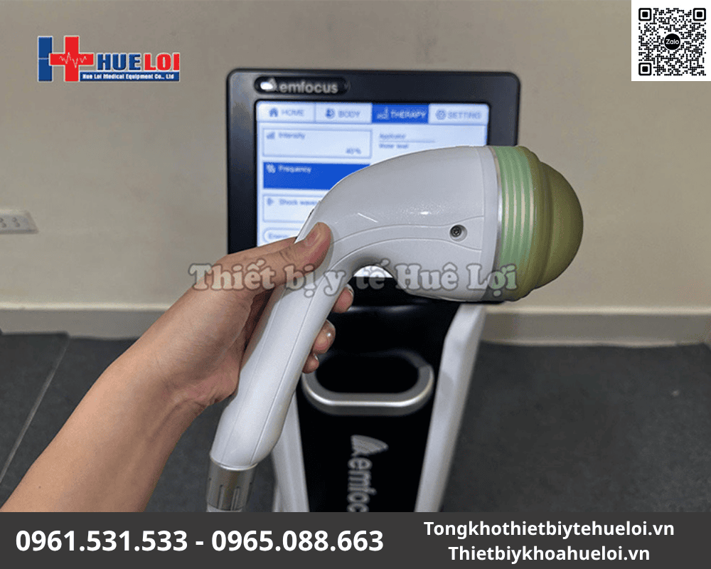 Máy Xung Kích Hội Tụ EMFOCUS-III Chính Hãng 14 máy điều trị sóng hội tụ