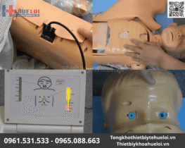 mô hình ép tim thổi ngạt trẻ em