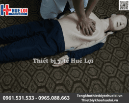 Mô hình cấp cứu ngừng tuần hoàn toàn thân 170cm | Huê Lợi 7 mô hình hồi sức tim phổi toàn thân