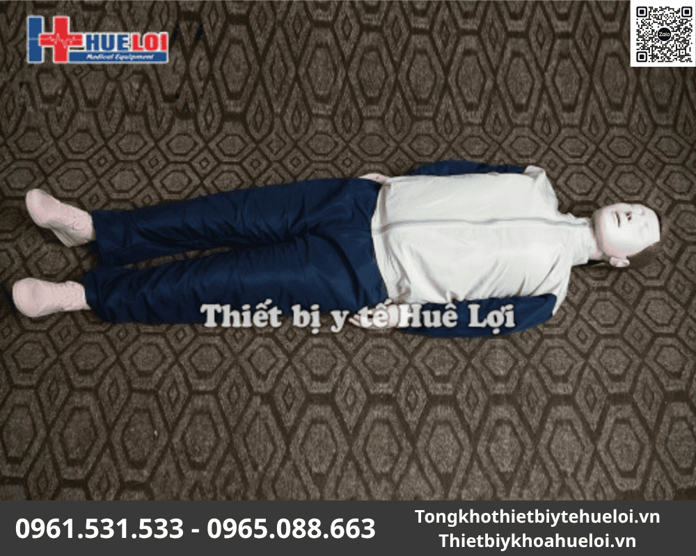 Mô hình cấp cứu ngừng tuần hoàn toàn thân 170cm | Huê Lợi 8 mô hình ép tim thổi ngạt
