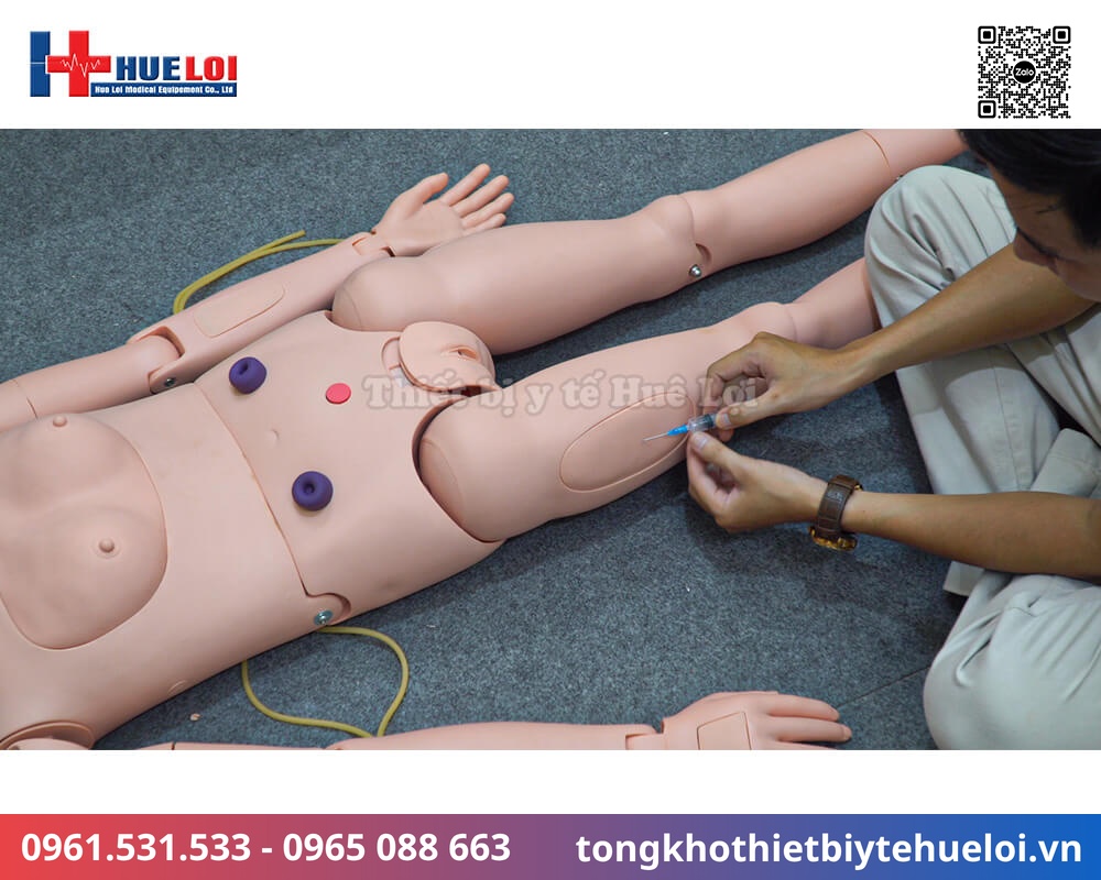 Mô hình thực hành điều dưỡng bệnh nhân cao cấp 25 mô hình giảng dạy điều dưỡng