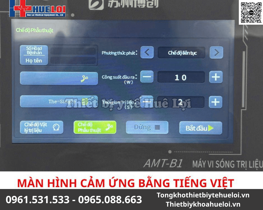 máy vi sóng trị liệu