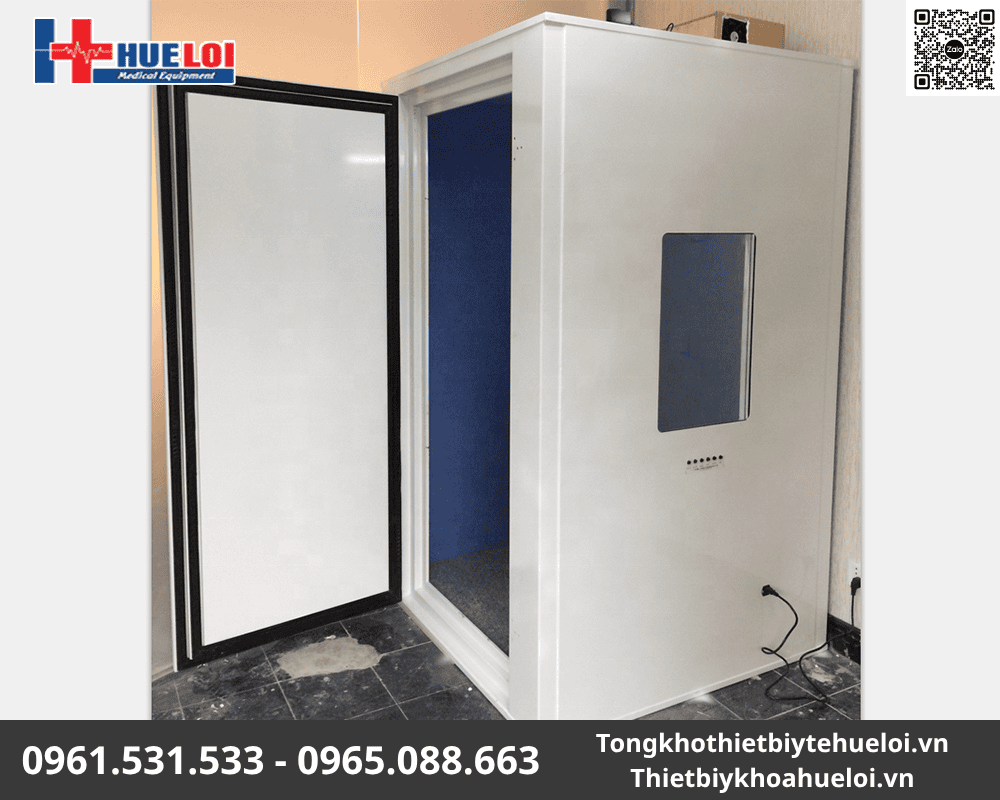 Phòng Cách Âm Đo Thính Lực Melison – Kết Cấu Thép Toàn Bộ Cao Cấp 11 buồng đo thính lực cách âm