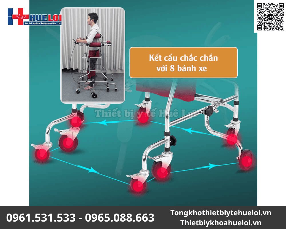 khung tập đứng tập đi