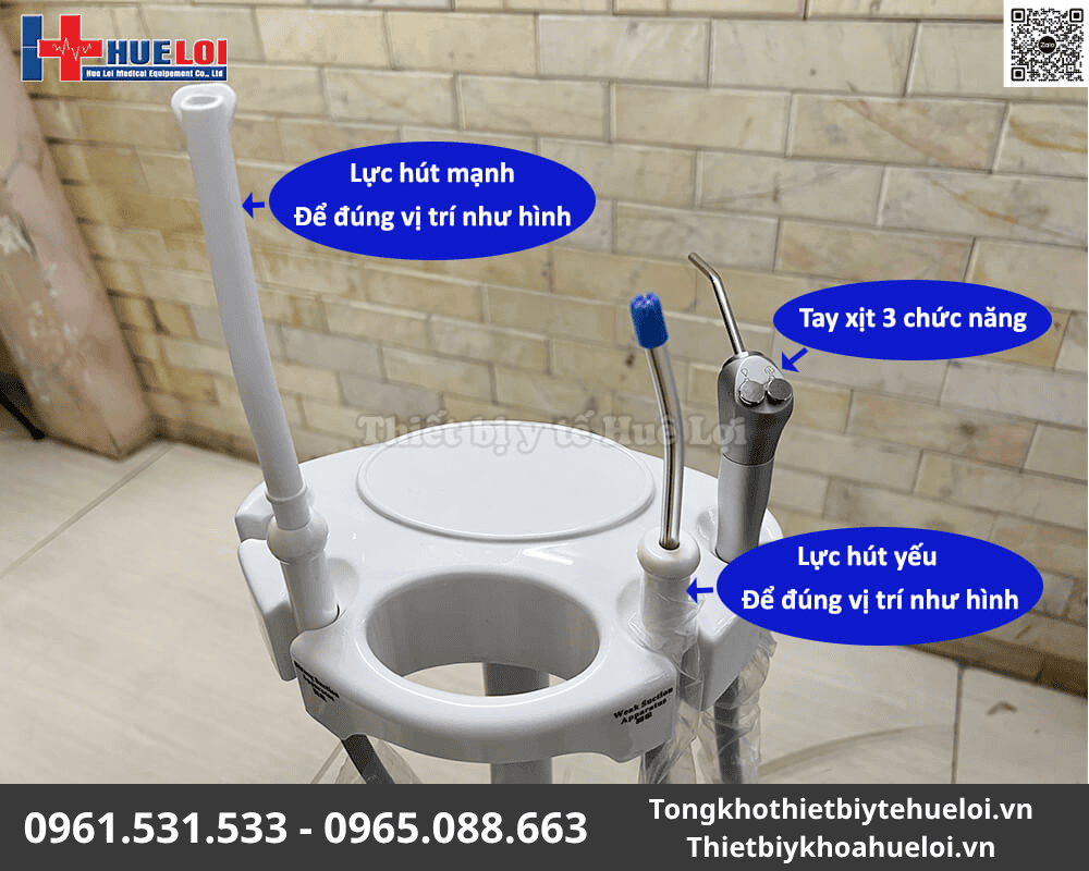 Ghế Nha Khoa Cao Cấp Denston - Hệ Thống Điều Trị Chuyên Nghiệp 26 Thiết bị nha khoa