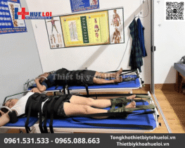 giường kéo giãn 2 piston