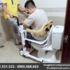 Xe lăn hai cánh nâng hạ bệnh nhân