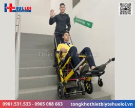 xe lăn leo cầu thang bánh xích