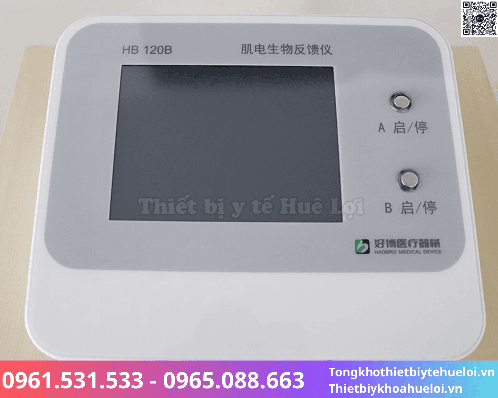 Máy Kích Thích Điện Cơ Phản Hồi Sinh Học Haobro HB120B